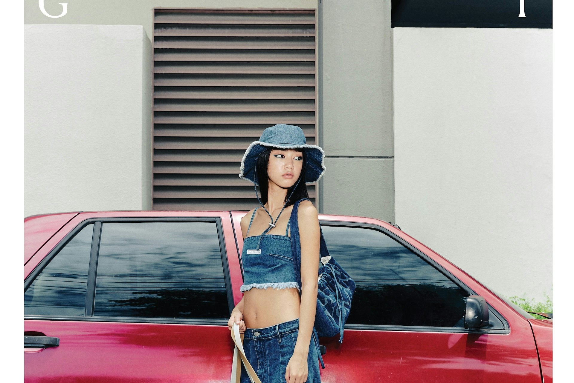 GW DENIM DUMPLING BAG-5