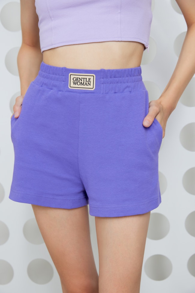 Gentlewoman Shorts Purple Ggs0462 Gentlewoman 0991