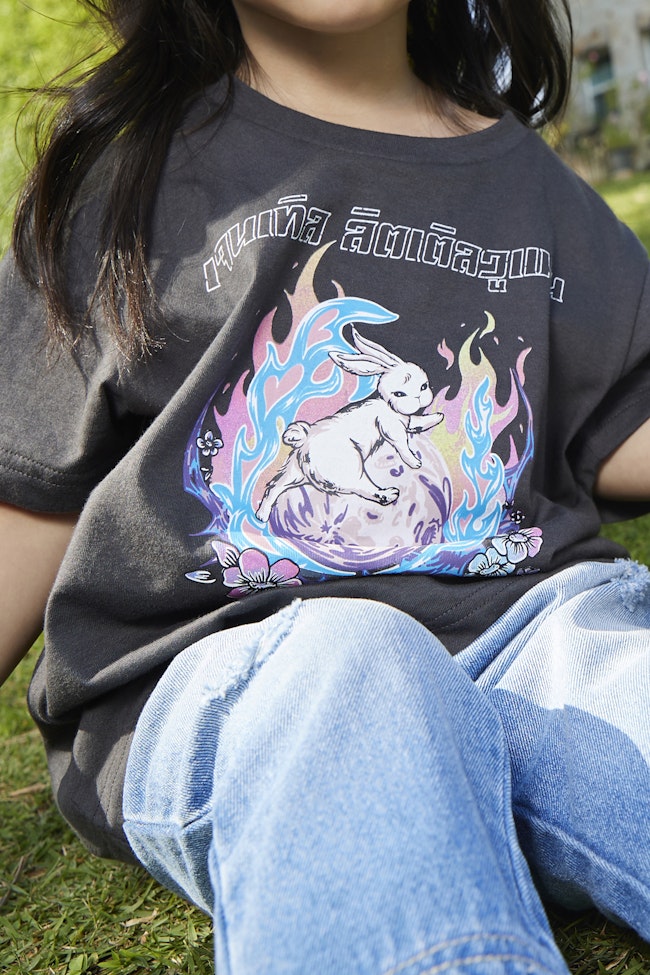 Gentle Littlewoman Rabbit T-Shirt - LTT017 - image