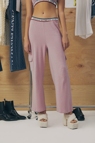 Pink Flush Straight Trousers - GTP051