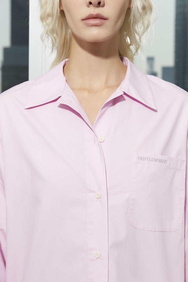 New Normal Oversized Longsleeve Shirt : Purple - GKT510.2 - image