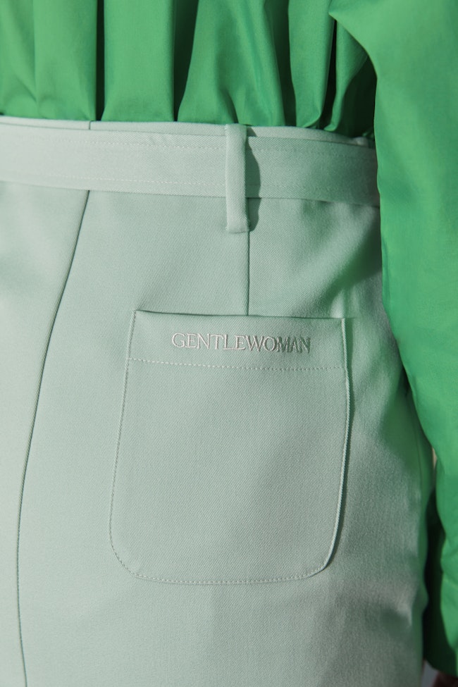 Keep it Up Midi Skirt : Green - GKK074.2 - image