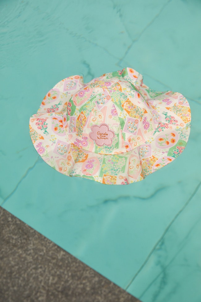 April Flowers Wide Brim Hat - LCH013 - image