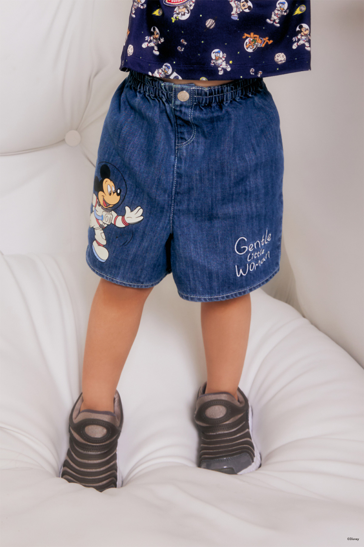 Mickey mouse denim on sale shorts