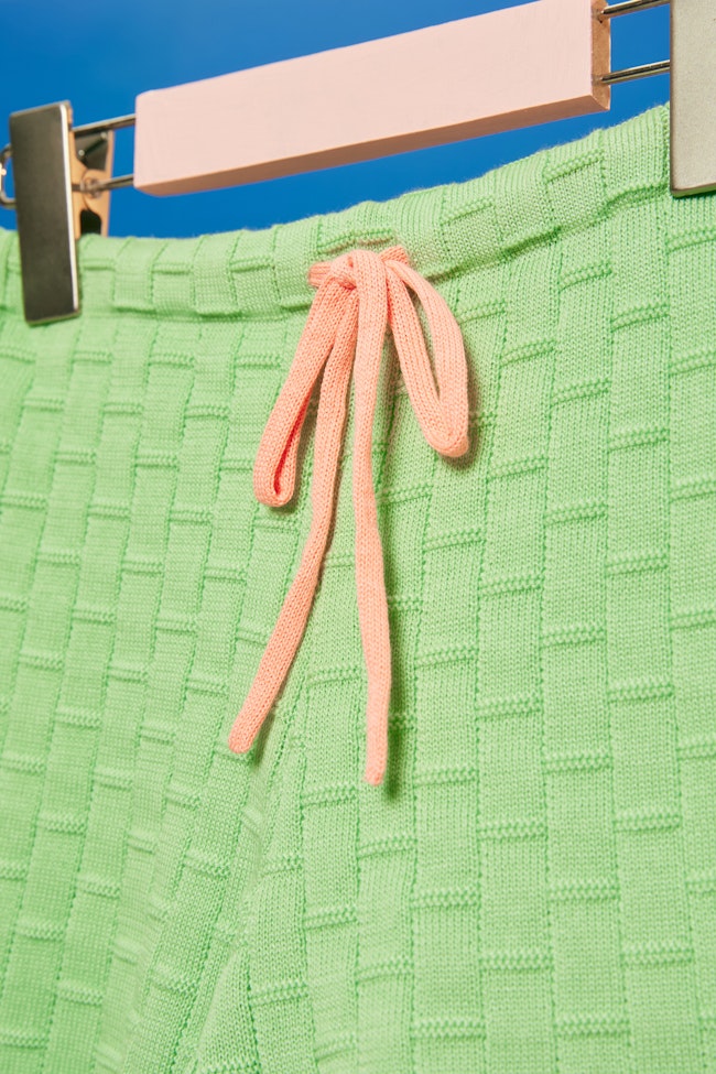 Gentle Dachshund Knit Shorts - LES004 - image