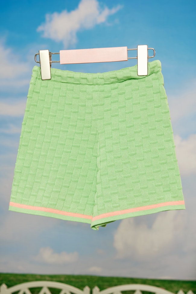 Gentle Dachshund Knit Shorts - LES004 - image