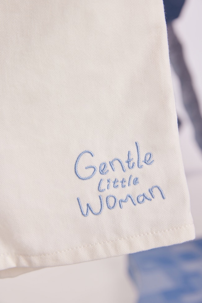 GLW White Jean Shorts - LDS017.2 - image