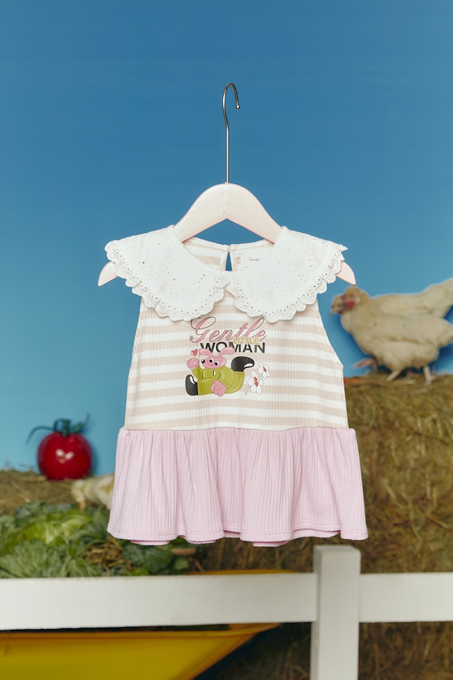 Marvelous Crepe Collar Top - LUT030 - image