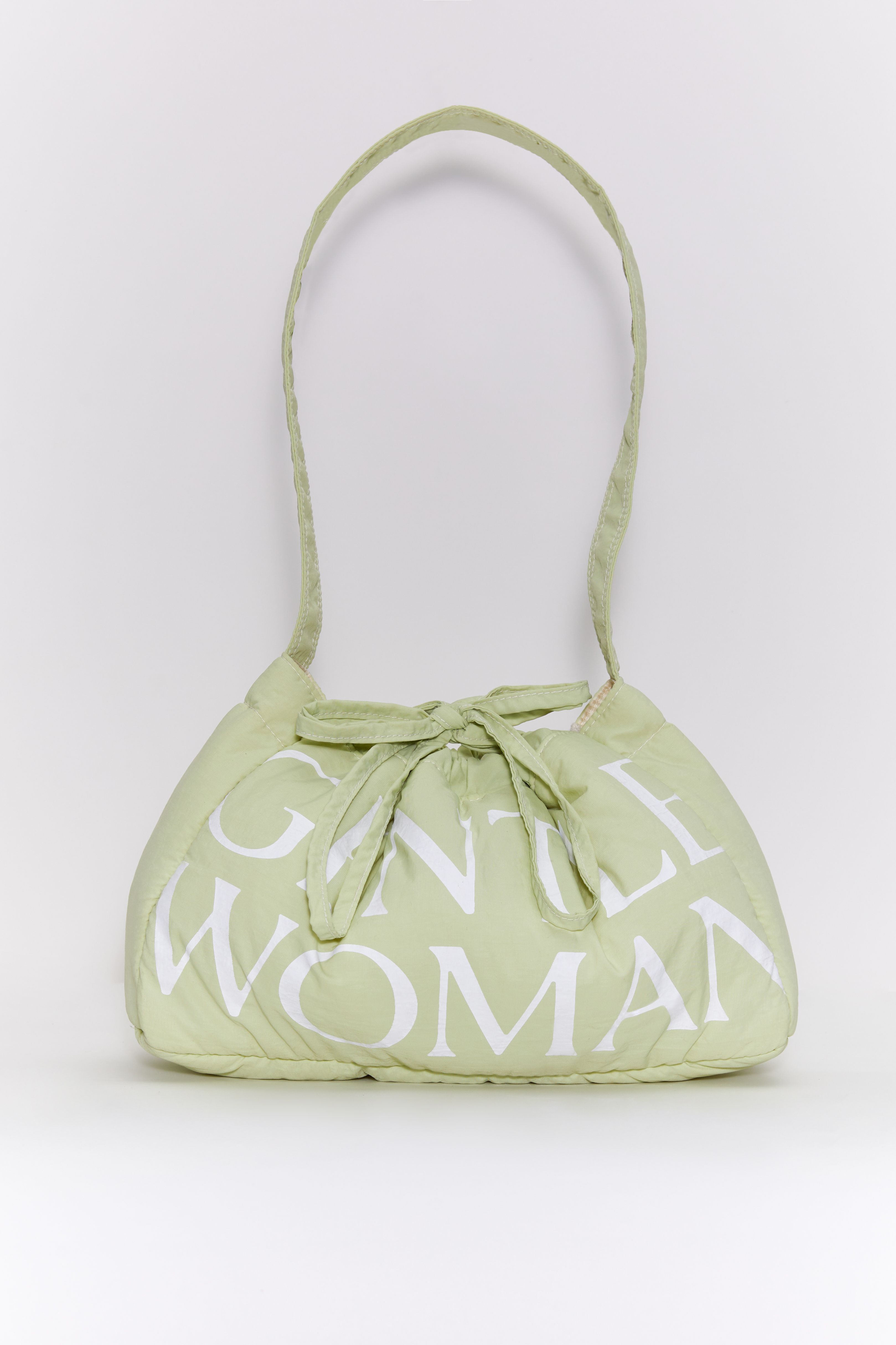 Gentlewoman Dumpling Bag : Green Spinach-0