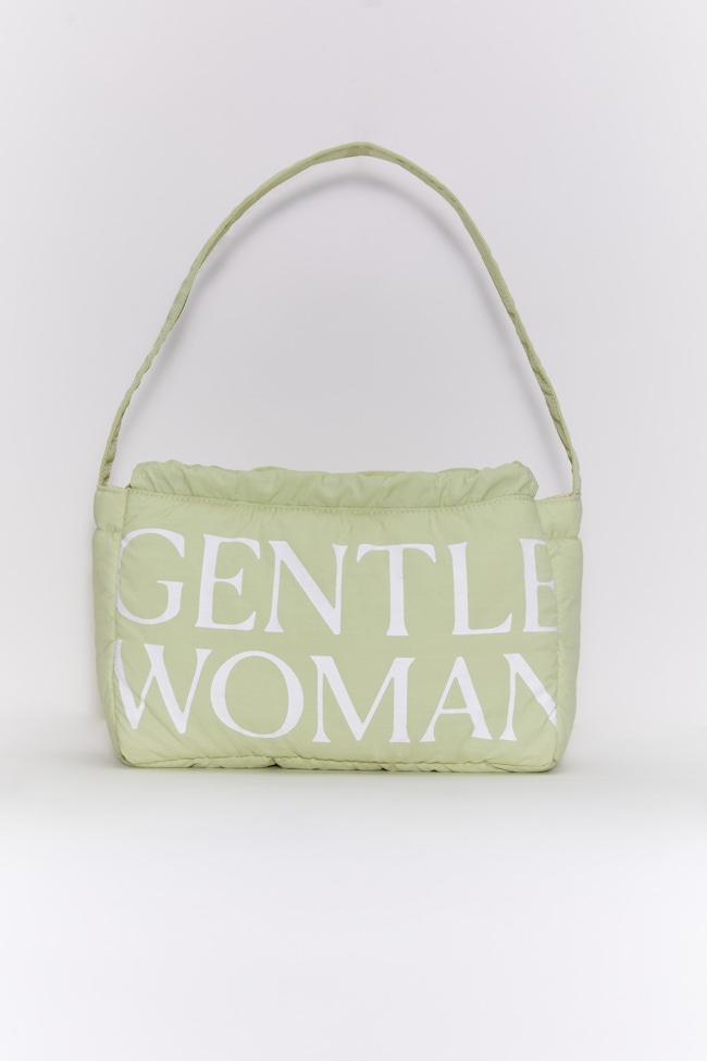 Gentlewoman Dumpling Bag : Green Spinach-4