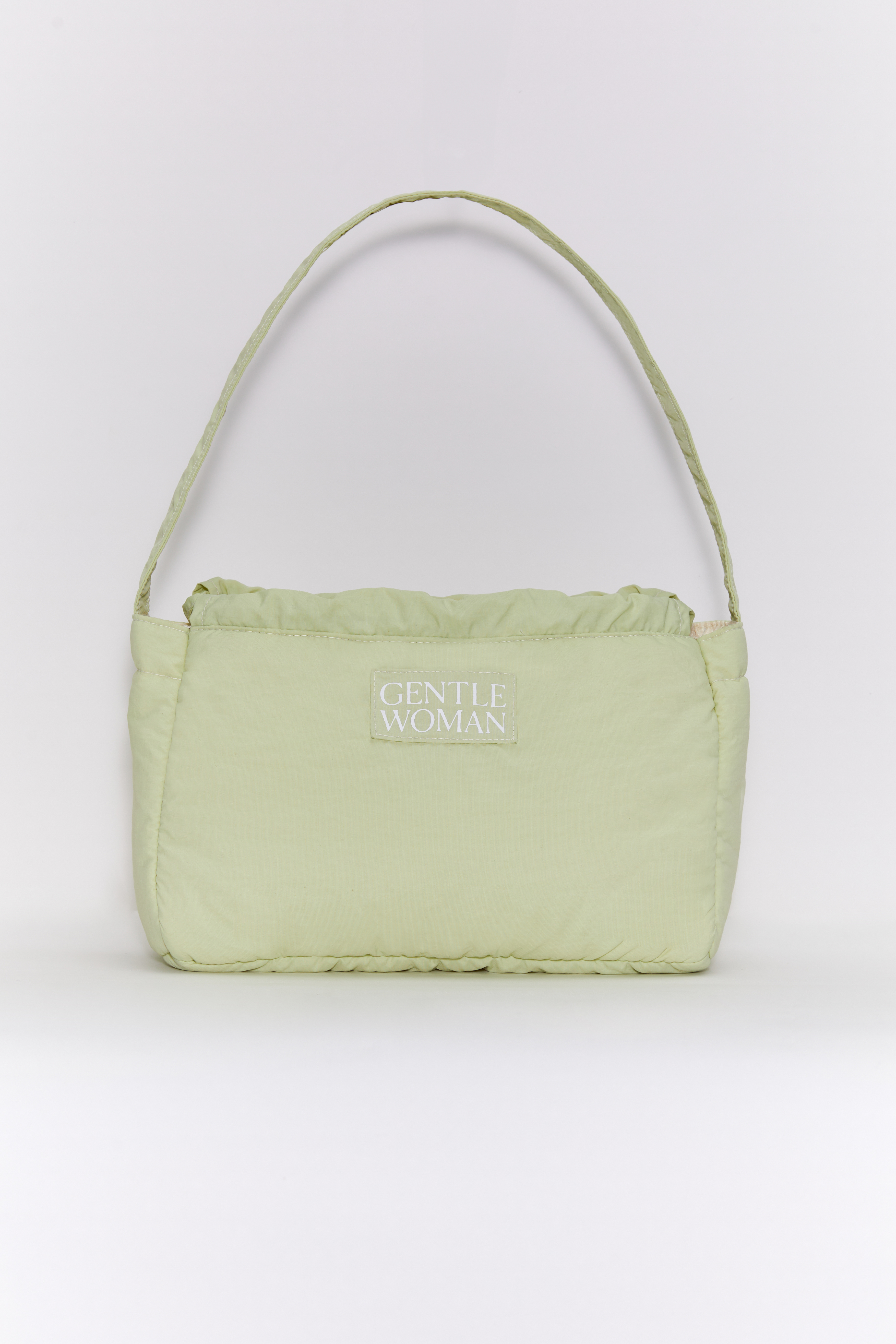 Gentlewoman Dumpling Bag : Green Spinach-6