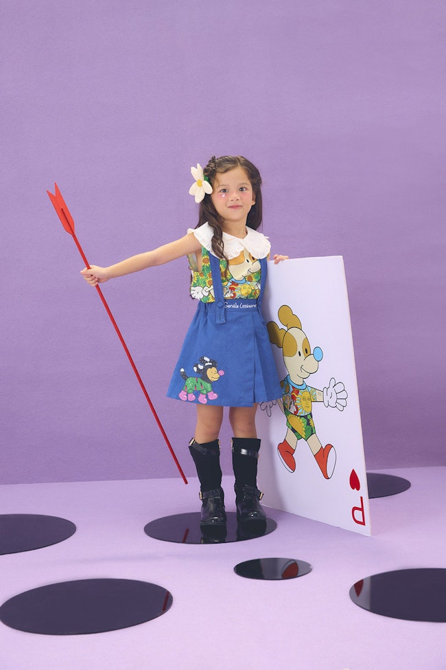 Bobopym Overall Pleated Skirt - LCK008 - image