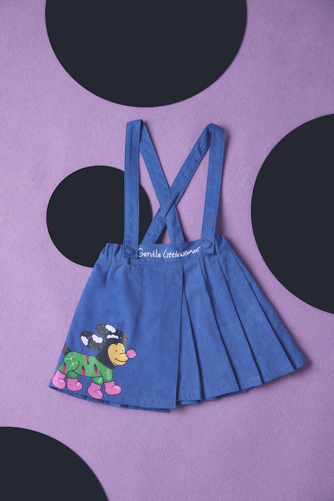 Bobopym Overall Pleated Skirt - LCK008 - image