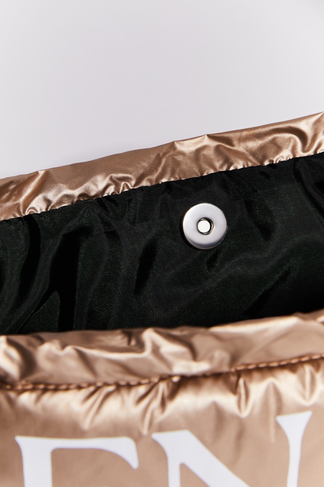 Gentlewoman Dumpling Bag : Golden Champagne-5