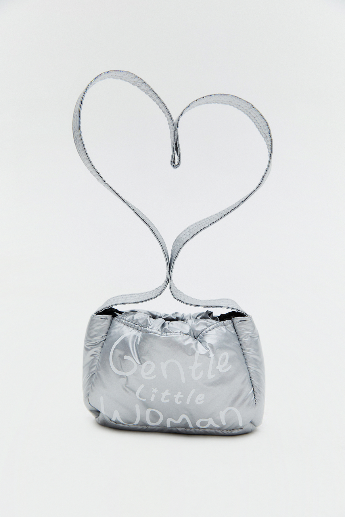 GENTLEWOMAN ミニ DUMPLING BAG ストリート メタリック ロゴ GENTLEWOMAN ミニ DUMPLING BAG ストリート メタリック ロゴ