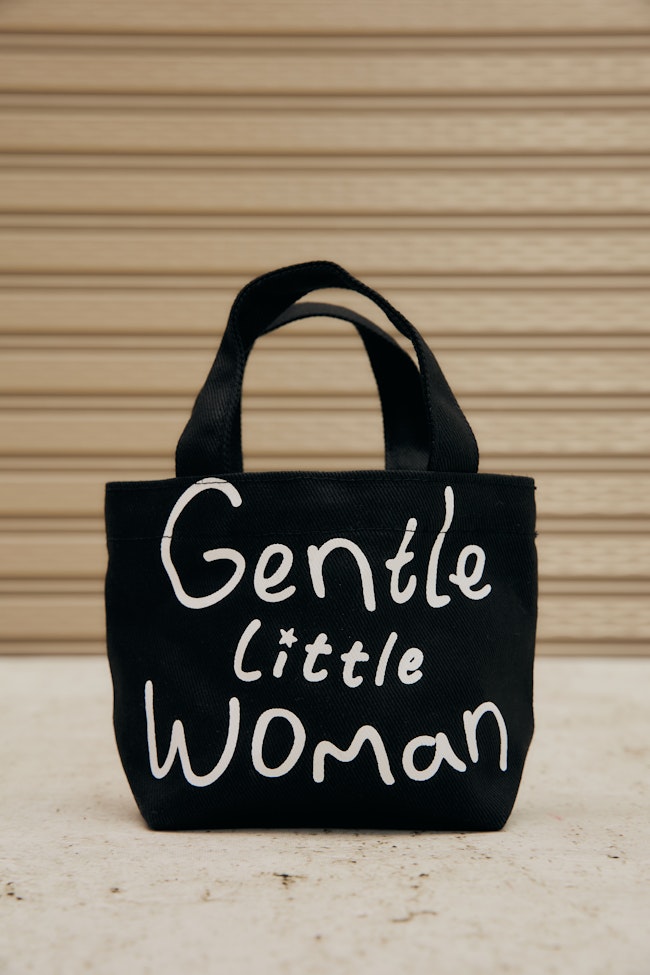 GLW Micro Canvas Tote : Black - LNB015.1 - image