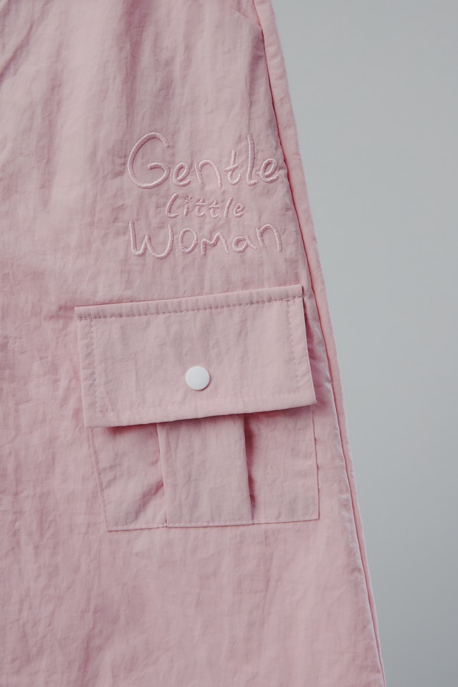 Baby Pink Cargo Skirt - LCK011 - image