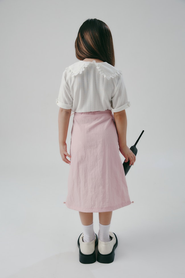 Baby Pink Cargo Skirt - LCK011 - image
