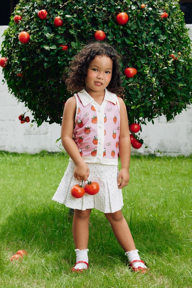 Tomato Rush Halter Neck Top - LMT061 - image