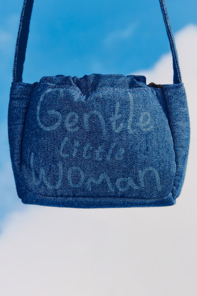 GLW Denim Dumpling Bag - LABC002 - image