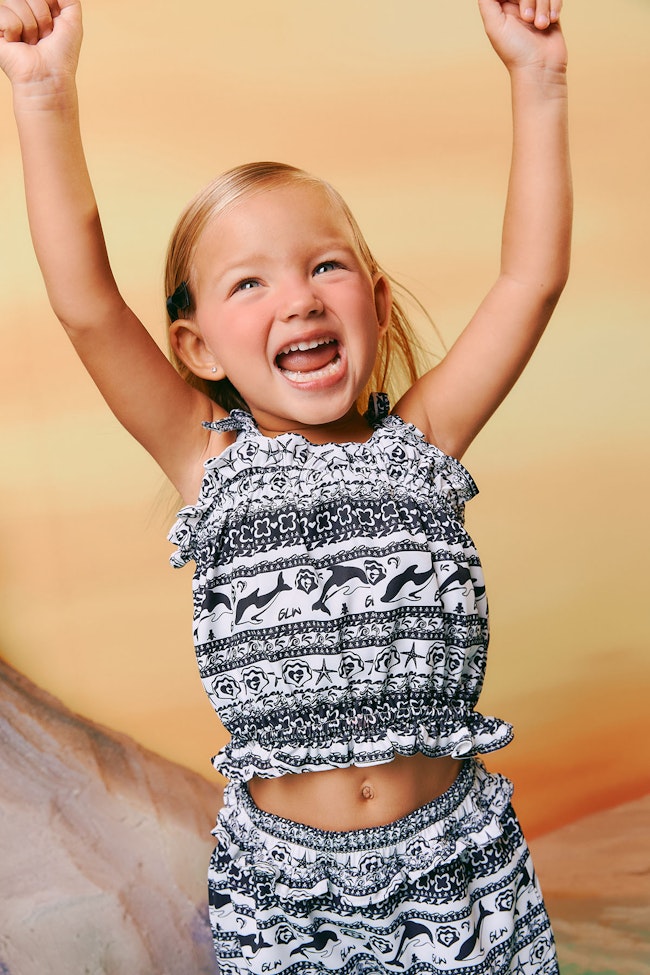 Dolphin Pattern Top - LMT074 - image