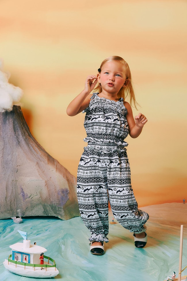 Dolphin Pattern Top - LMT074 - image