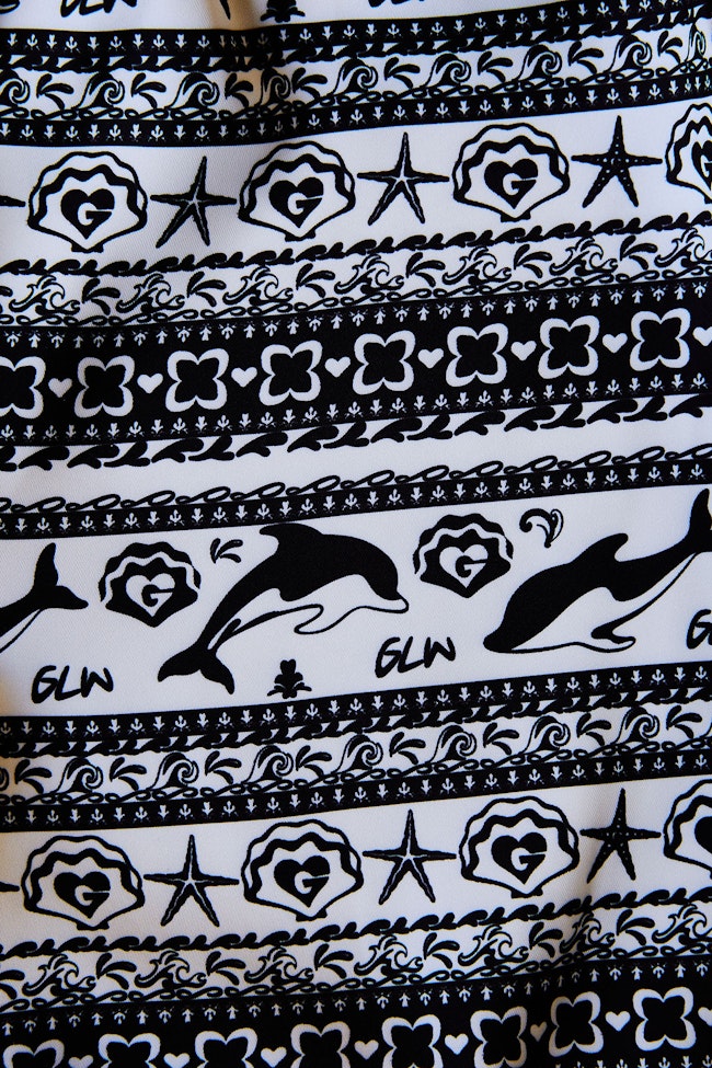 Dolphin Pattern Top - LMT074 - image