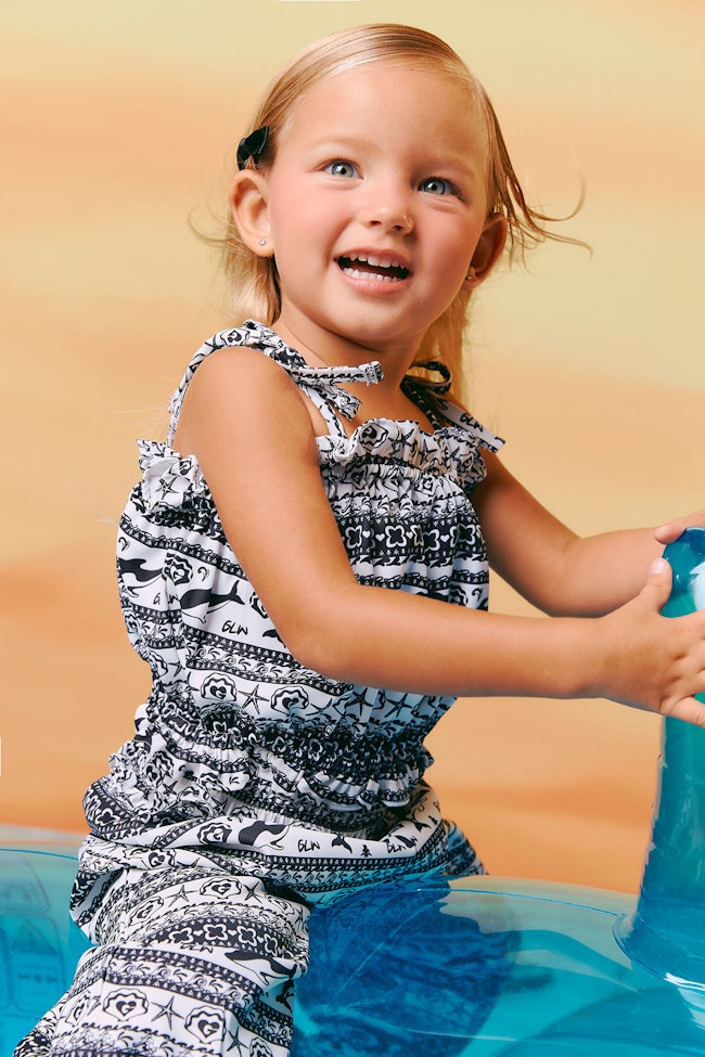 Dolphin Pattern Top - LMT074 - image