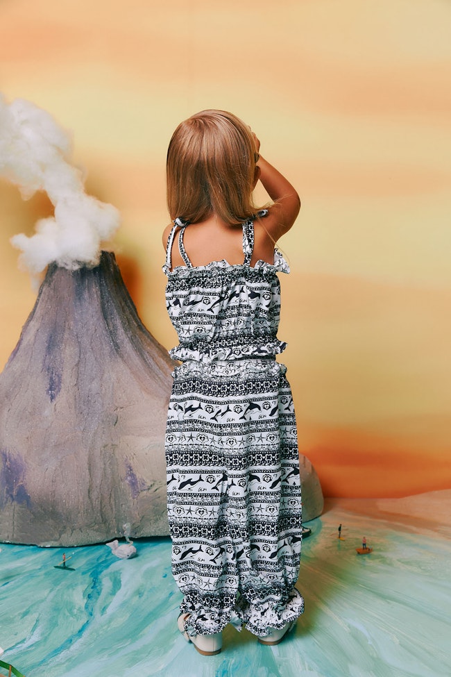 Dolphin Pattern Top - LMT074 - image