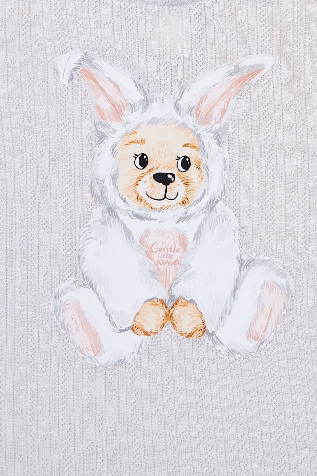Cloudy Bunny Top - LAIT001.1 - image