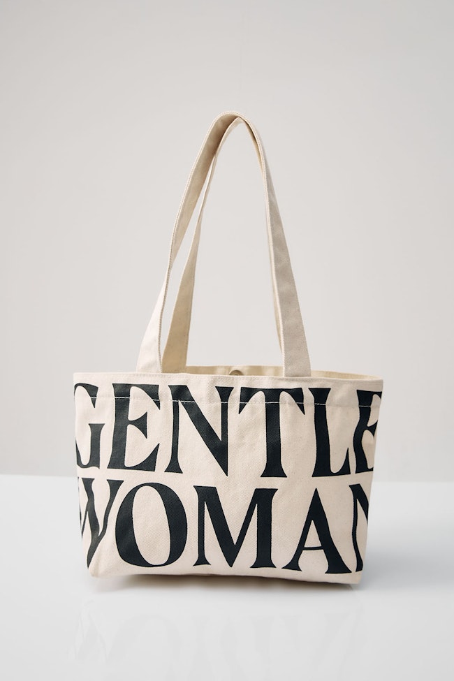 GENTLEWOMAN Canvas Shoulder Tote Bag - GNB137 - image