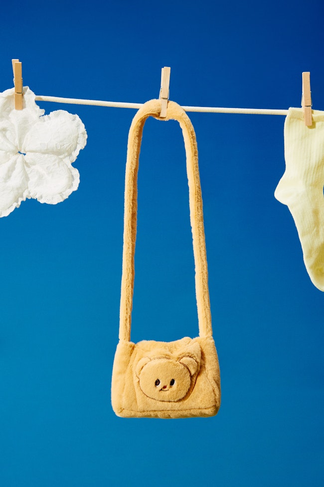 Butterbear Fluffy Dumpling Bag : Yellow - LCB008.2 - image