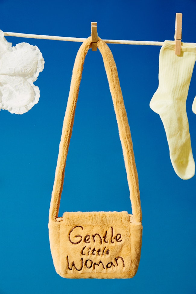Butterbear Fluffy Dumpling Bag : Yellow - LCB008.2 - image