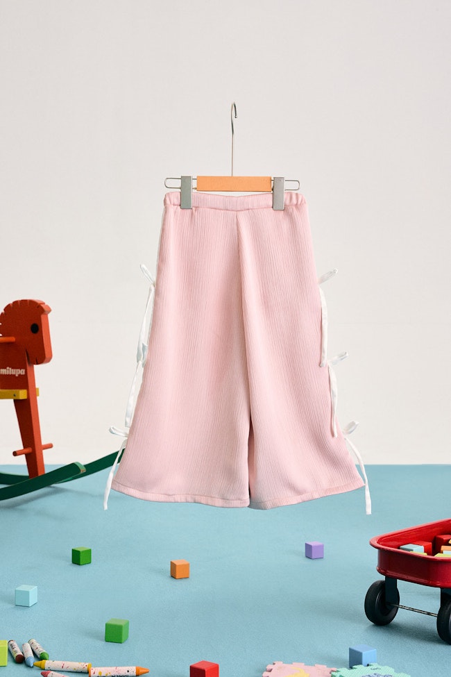 All Over Ribbon Satin Trousers  - LCP016 - image