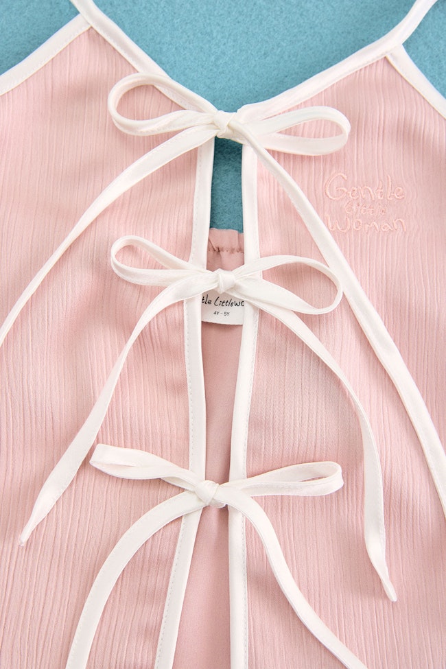 All over Ribbon Satin Top - LCT033 - image