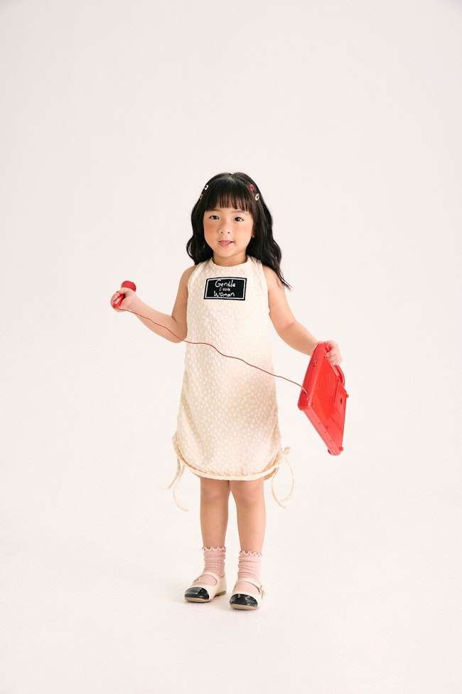 Snow in Summer Midi Dress - LMD048 - image