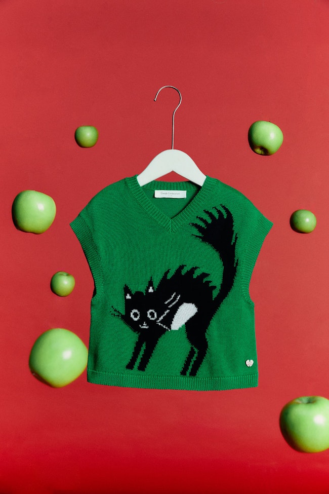 Shocking Cat Top - LCT037 - image