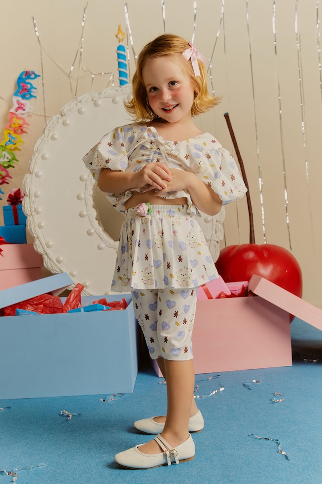 Sweet Treats White Skort - LAIS001 - image