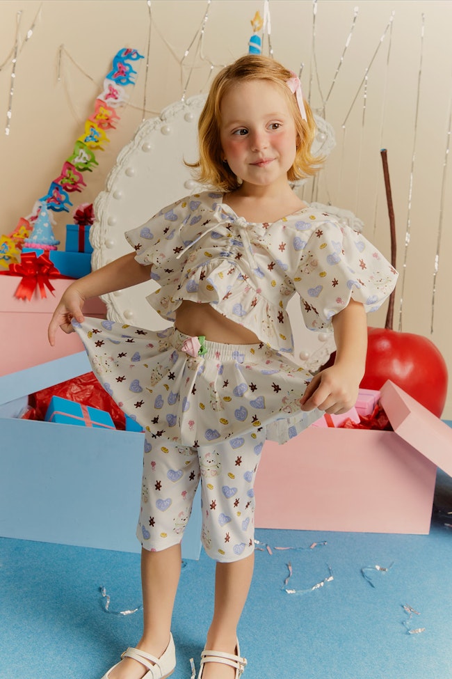 Sweet Treats White Skort - LAIS001 - image