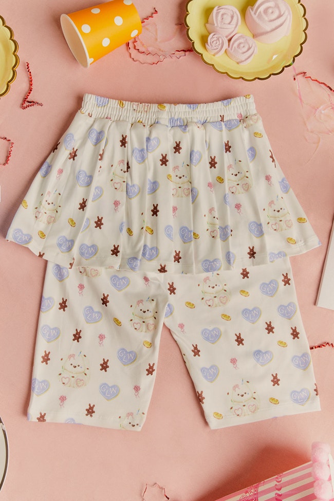 Sweet Treats White Skort - LAIS001 - image