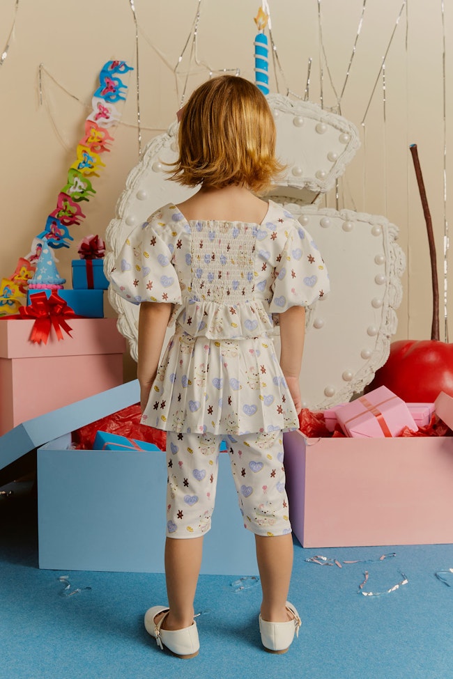 Sweet Treats White Skort - LAIS001 - image