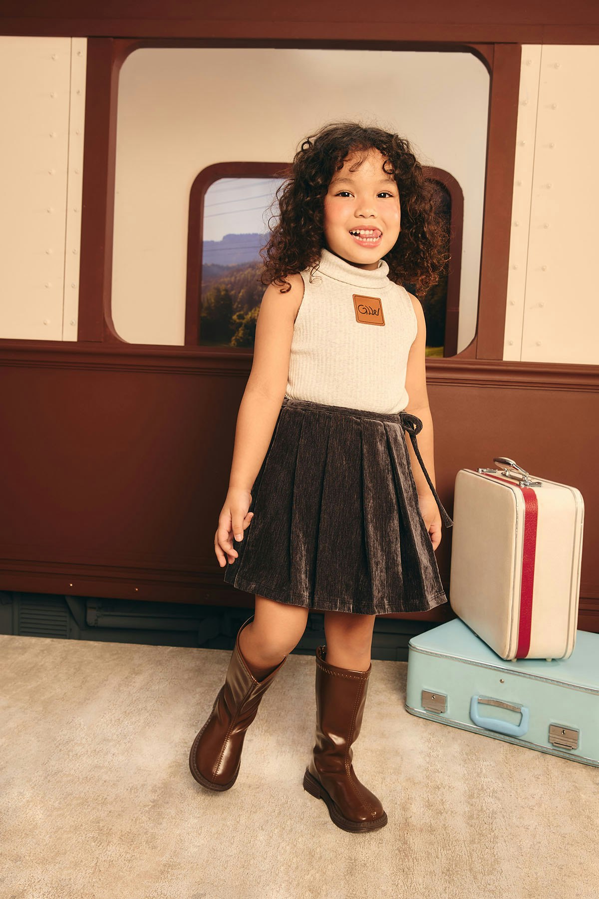 Winter Whimsy Knot Skirt - LCK023 - image