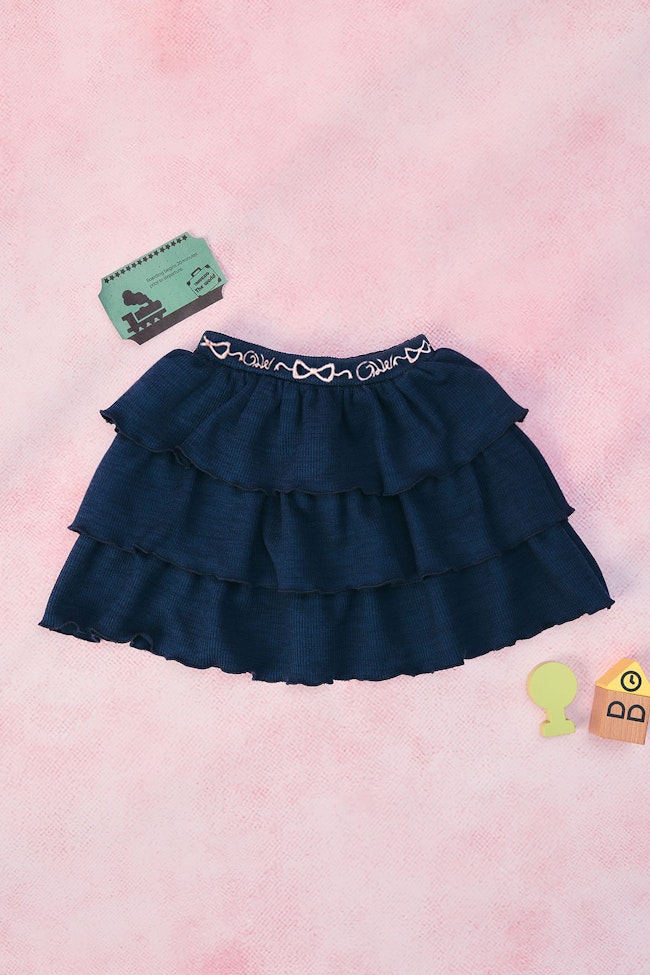The Midnight Ribbon Skirt -  LCK025 - image