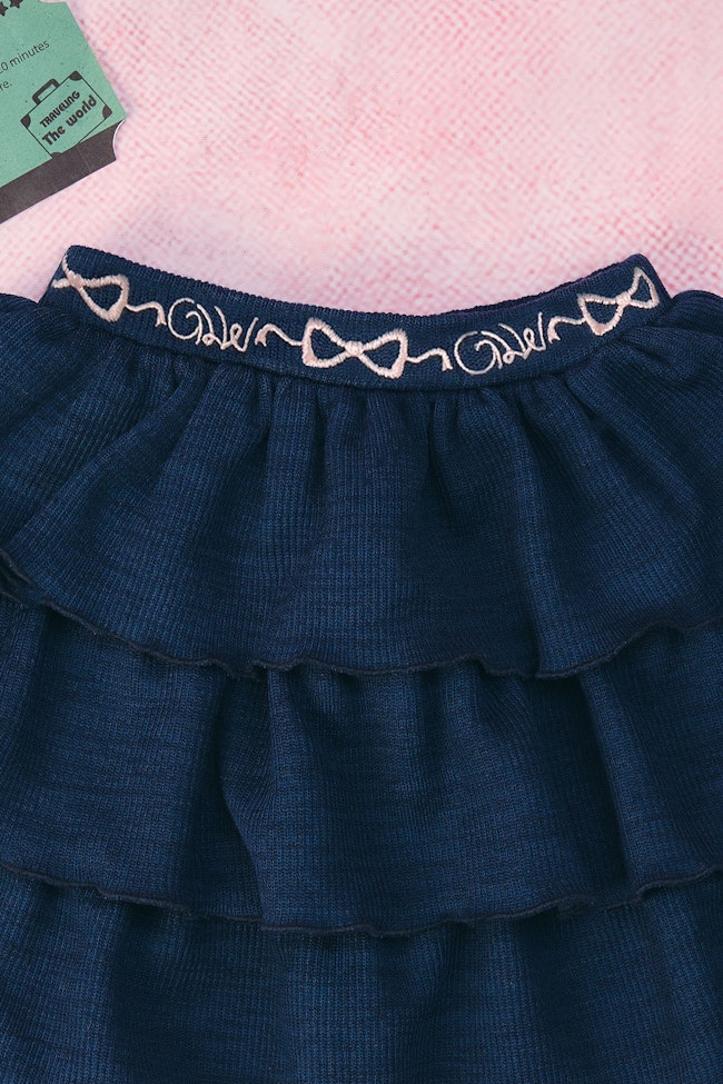 The Midnight Ribbon Skirt -  LCK025 - image