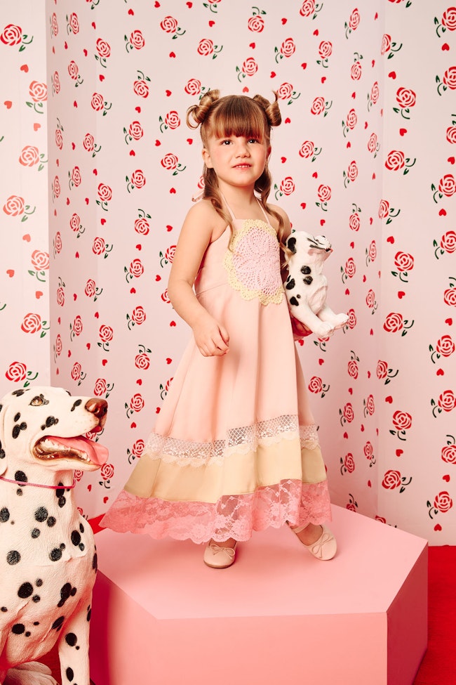 Floral Serenade Maxi Dress - LCD025 - image