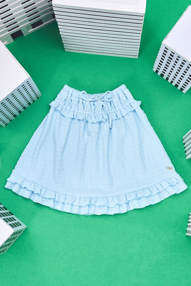 Doodle Hugs Midi Skirt - LUK013 - image