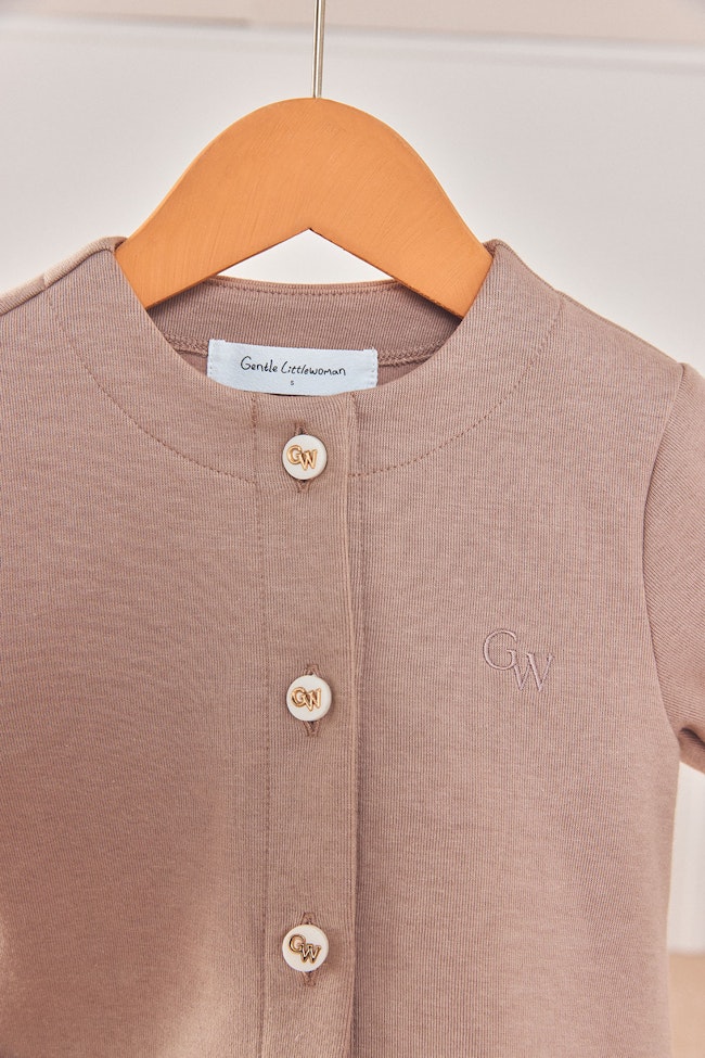 Warm Wishes Cardigan : Brown - LMT111.2 - image
