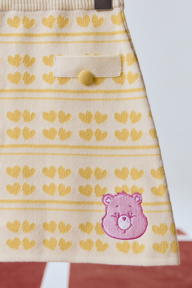 Cheer Bear Knit Skirt - LEK013 - image