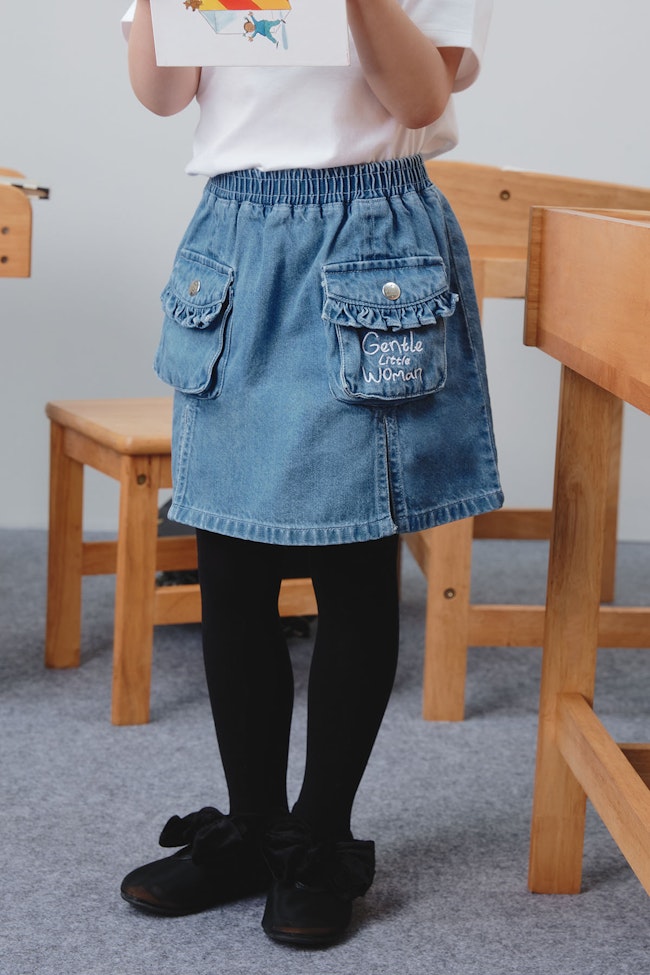 Star Baby Denim Skirt - LAS008 - image