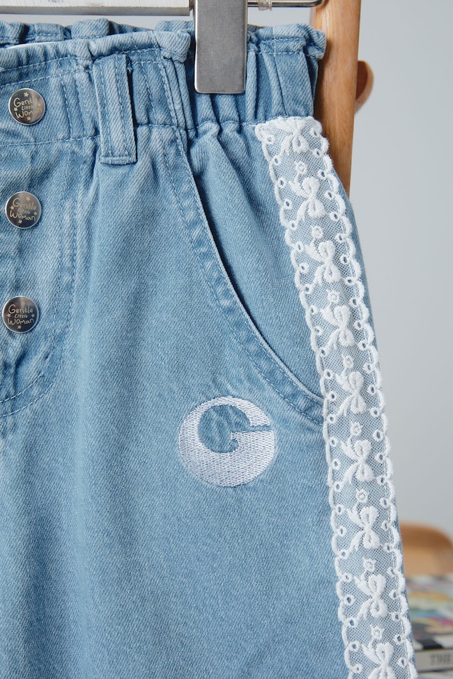 Star Baby Denim Trousers - LAP014 - image